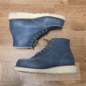 Red Wing Women's 6-Inch Moc Short Boot in Blue Leather 3353 Size 7.5